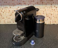 Nespresso Citiz with integrated milk frother