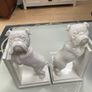 Pair of 9 inch tall English Bulldog bookends Image 9