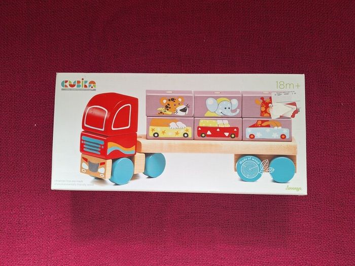 New Wooden Toy Lorry
