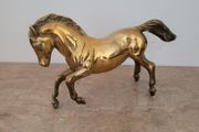 Vintage solid brass horse