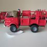 4 Vintage Diecast Fire Engine Models Image 8