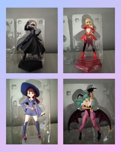18 anime figurenes