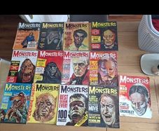 Original Monsters Of Filmland Magazine Collection