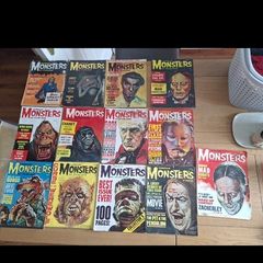 Original Monsters Of Filmland Magazine Collection