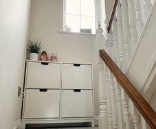 IKEA STALL Shoe Cabinet - White