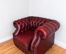 Chesterfield Oxblood Armchair