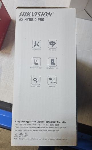 Hikvision DS-PHA64LP(B) AX Hybrid Pro Alarm Control Panel - New