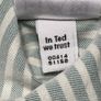 Ted Baker Mens Green/White Stripe Long Sleeve Shirt Size Small Image 7