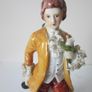Vintage Porcelain Lace Couple Figurines Image 4