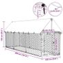 Dog Kennel with Roof Image 2