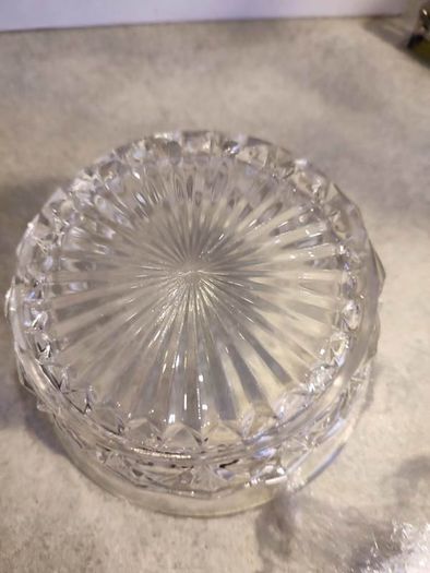Crystal Small Bowl No Stamp.