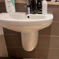 bathroom sink with tap