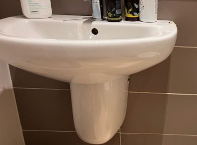 bathroom sink with tap