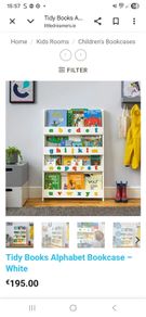 tidy books bookshelf
