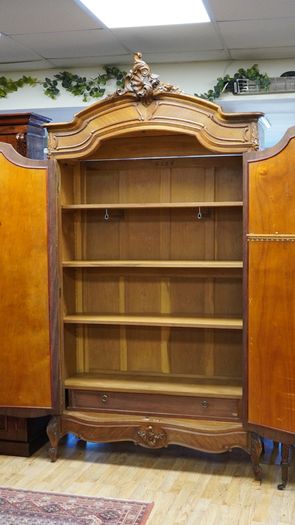 Antique French Armoire Press/Wardrobe