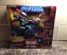 Masters of the universe dragon walker & he man -new and unopened