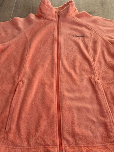 Columbia Pink/Salmon Fleece Size XL