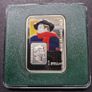 Niue 1 Dollar 2008, Painters Henri de Toulouse-Lautrec Silver Bar with COA . Image 2