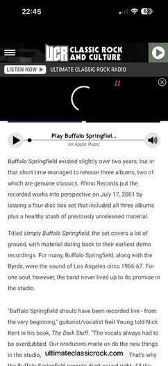 Boxed CD set of Buffalo Springfield