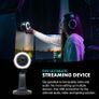 Movo WebMic Pro HD - All-in-One 1080p Webcam, Mic & Ring Light Image 4