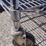 Heavy Duty Metro Wire Shelf Utility Rolling Cart / Shelved Trolley Image 3