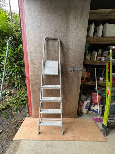 Aluminium 5 Step Ladder - Lightweight