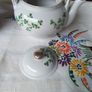 Two Wicker Handled Teapots Image 2