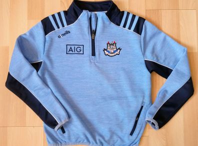 Dublin GAA O'Neills 1/4 Zipp Top Size Age 9/10years