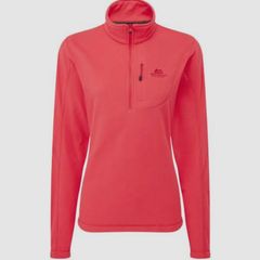 Mountain Equipment Women's Micro Half Zip Fleece Top (Hibiscus) UK16