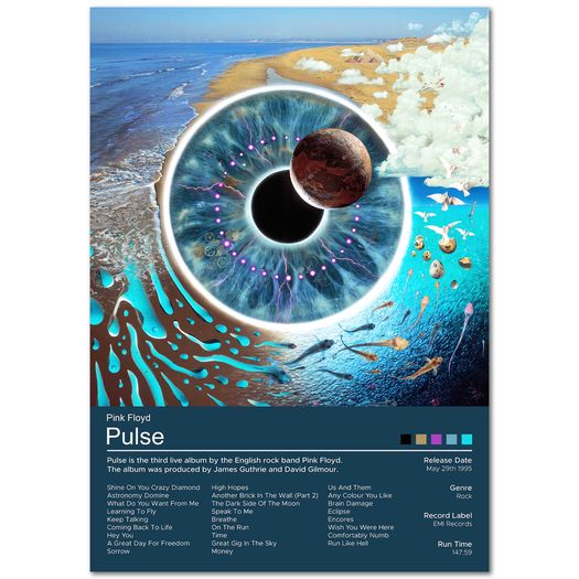 Custom Music Album Cover Prints - A3 Posters