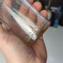 134 - Vintage Magners Mineral Water Transparent Glass Collectible Decoration Bottle Image 3