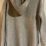 Long hooded cardigan Image 4