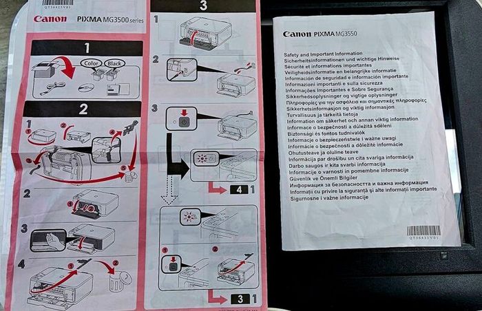 Canon Pixma MG3550 printer
