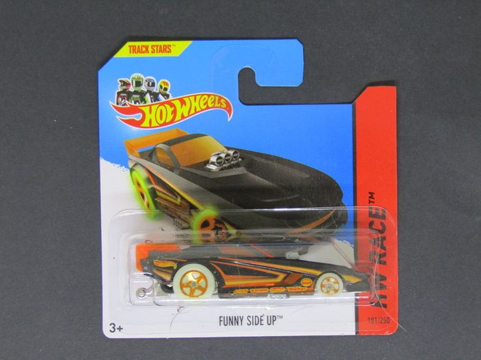 Hot Wheels Black Funny Side Up Hot Wheels 2014 Mattel Diecast HW City 181/250 Brand New Factory Sealed
