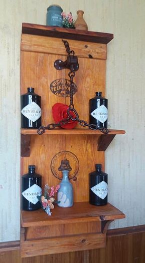 Rustic Floating Flat Shelf / Display / Storage