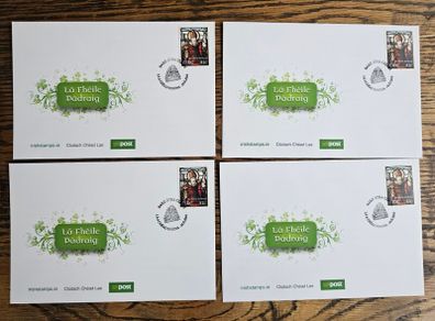 Ireland 2010 Saint Patick FDC First Day Covers