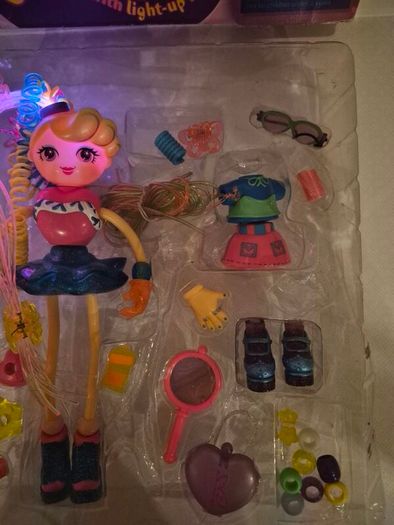 Vintage Betty Spaghetty Glo Crazy Doll Rare Colectible