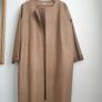 Cos Leather Coat Size Uk 14 Image 8