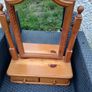 Beautiful Pine Mirror, 2 Draws Image 3