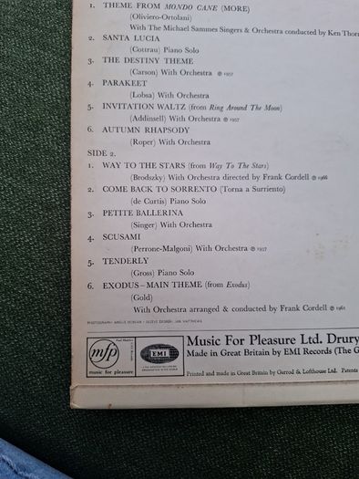 Semprini At Your Request Vinyl LP from 1966