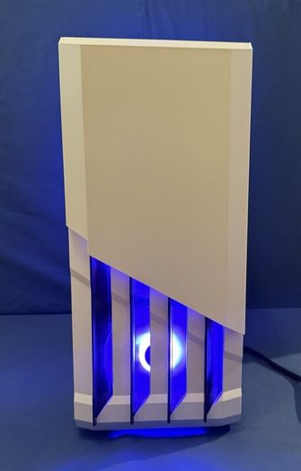 White Rgb Gaming Pc Ryzen 2700x, Gtx 1070 Ti, 16gb Ram, 1tb Ssd