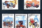 Nicaragua 1984 - Cars - Complete Set - Cancelled to Order