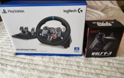 Racing Wheel+Racing pedal +gear shifter