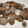Bag of Irish Coins and Banknote Image 2
