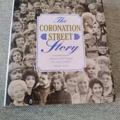 Coronation Street Story celebrating 35 years hardback with dustcover 1995 in very good condition FREE STANDARD POSTAGE INCLUDED