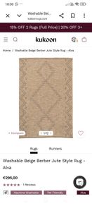 Berber style rug large