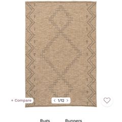 Berber style rug large