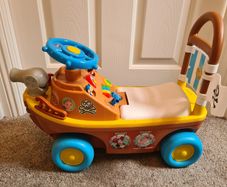ride on pirate ship - toddler
