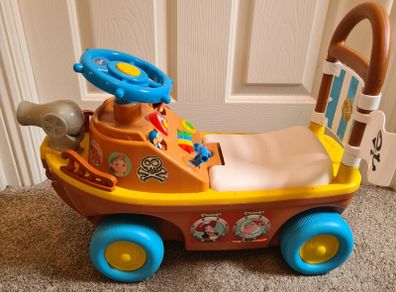 ride on pirate ship - toddler