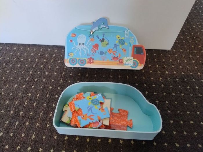 Djeco Jigsaw Puzzle - Aquarium 16pcs